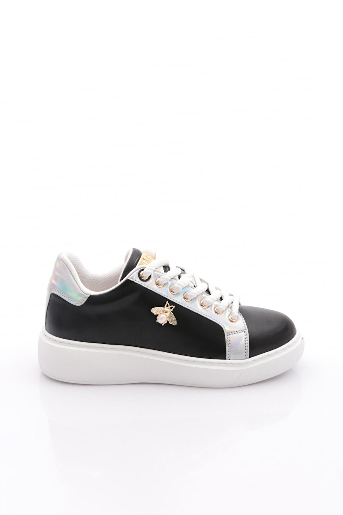 Dgn B2013 Kadin İnci Taşli Sneakers