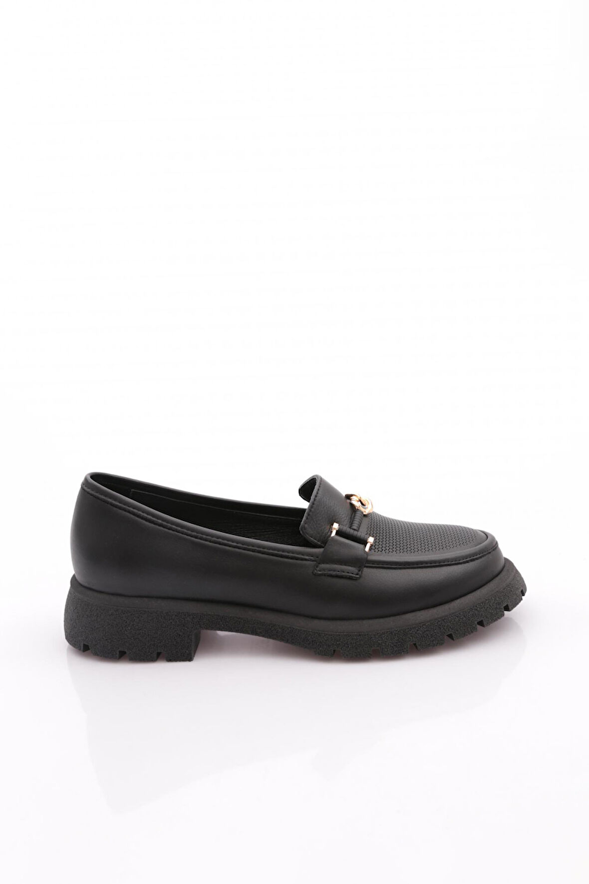 Dgn 4269 Kadin Aksesuarli Loafer Ayakkabi