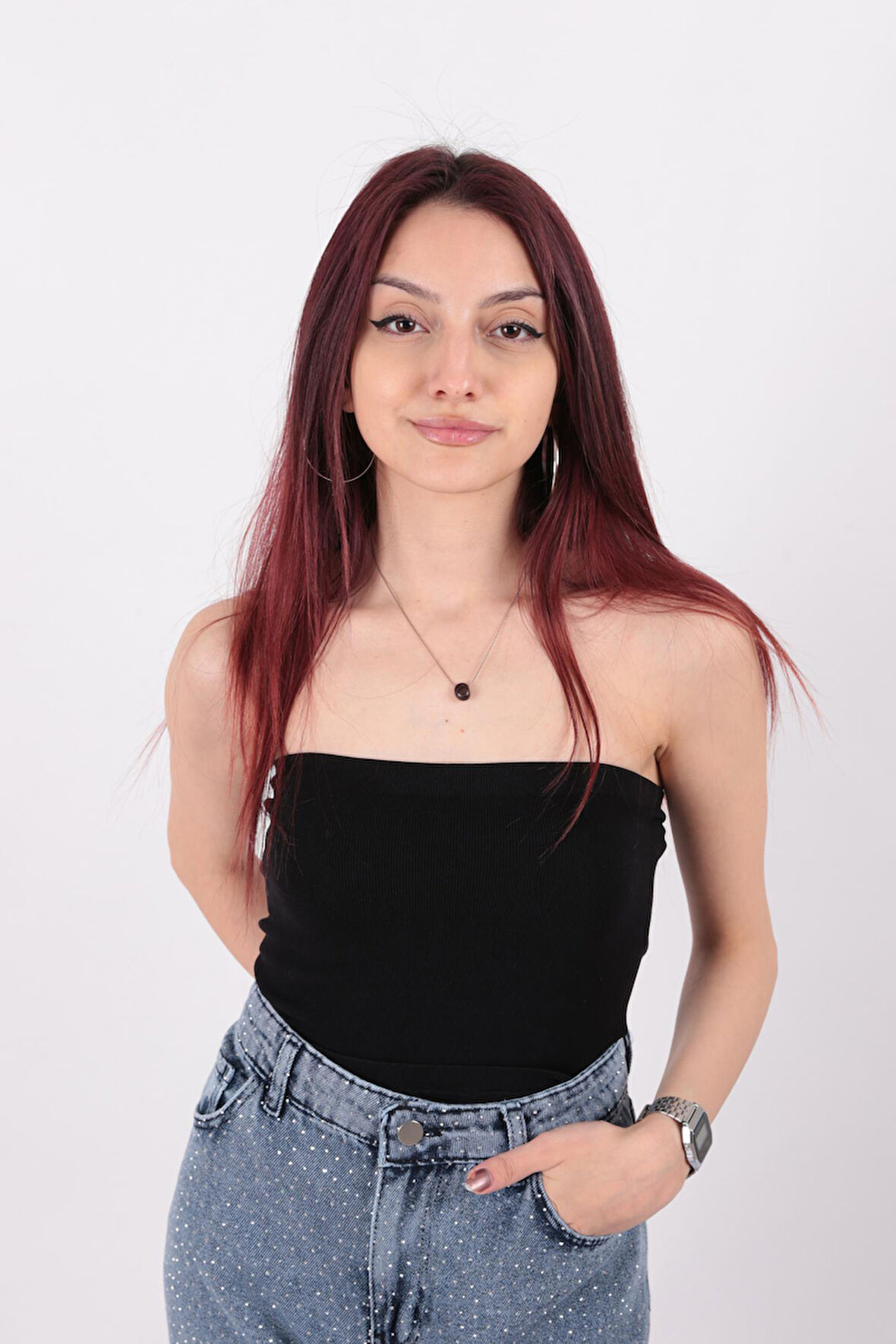 Busem Ms0000386 Kadın Straplez