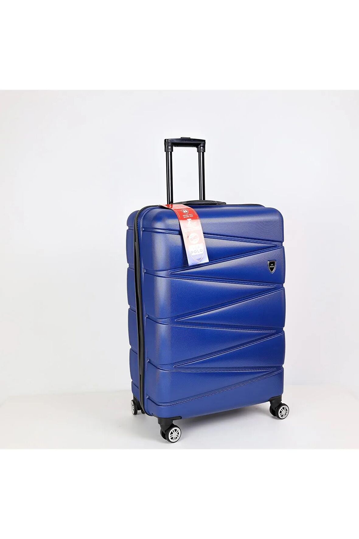 Yefa Dayanıklı Unisex 4 Tekerlekli Plastik Kabin Boy Valiz