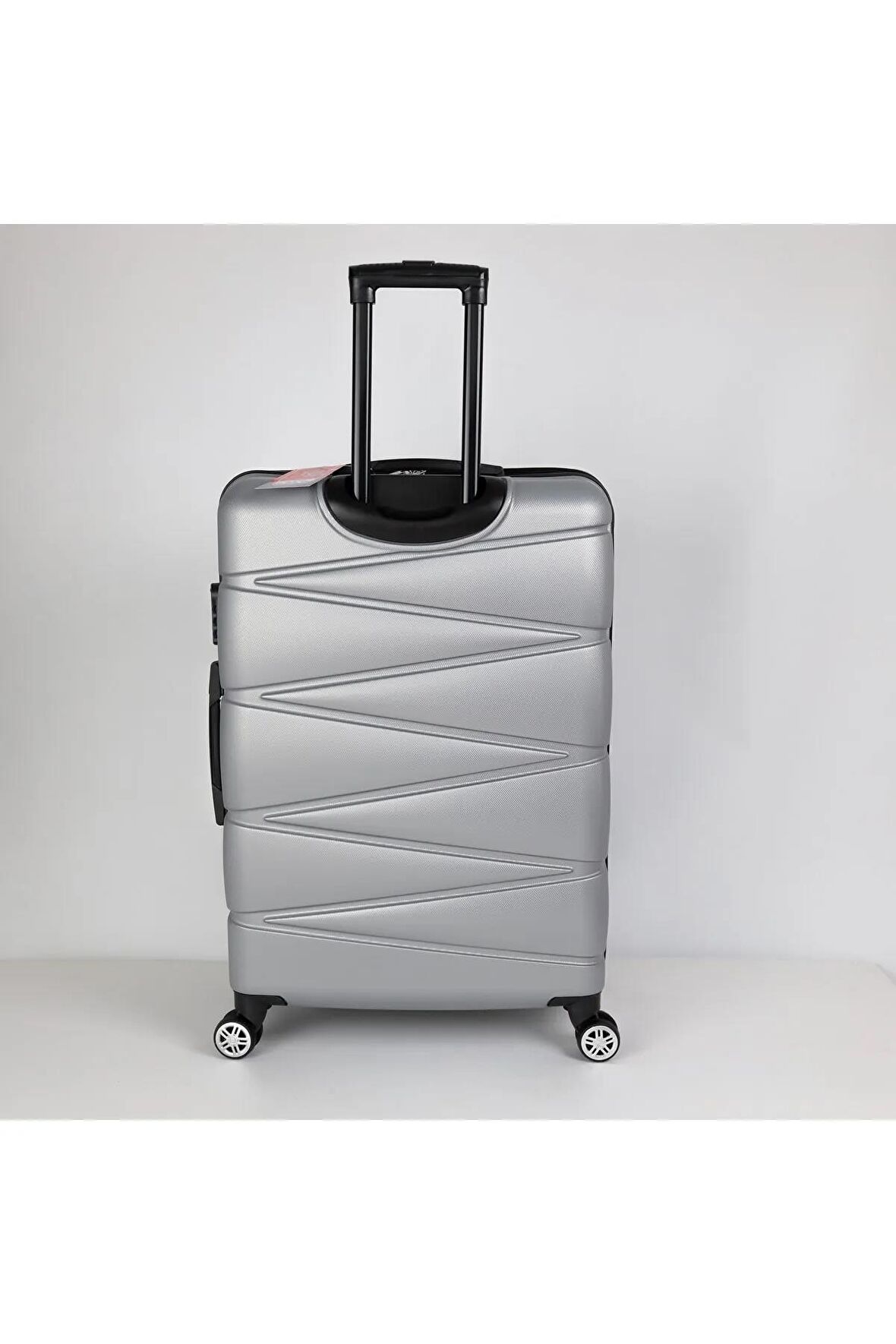 Yefa Dayanıklı Unisex 4 Tekerlekli Büyük Boy Plastik Valiz