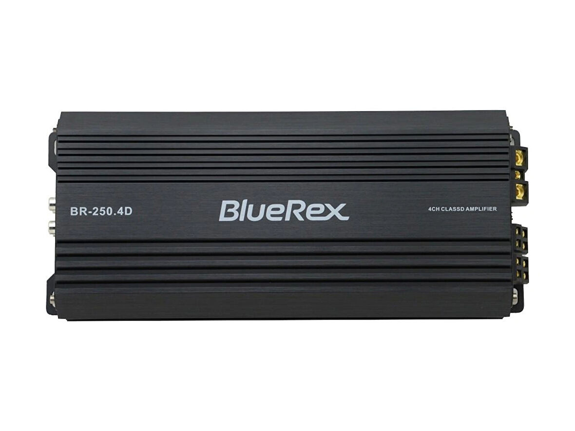 BLUEREX BR-250.4D-4X250W RMS-ÜST SEVİYE-KALİTELİ-PROFESYONEL CLASS D OTO ANFİ