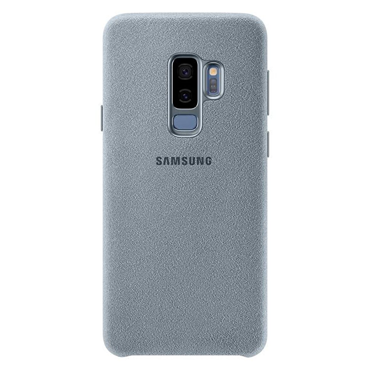 Galaxy S9 ile Uyumlu Alcantara Kılıf Gri EF-XG960AMEGWW