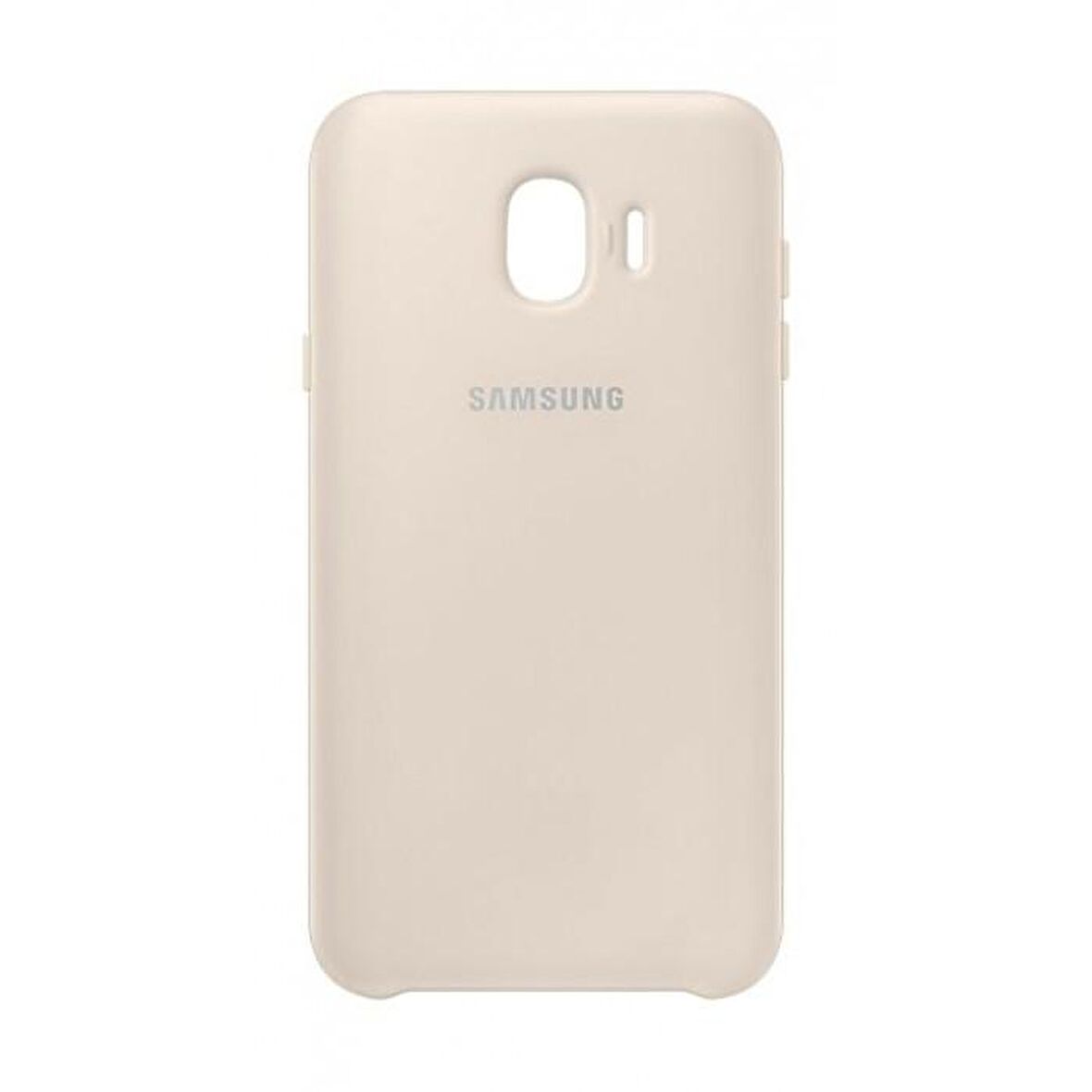 Galaxy J4 2018 ile Uyumlu Dual Layer Sert Kılıf PJ400CFEGWW Gold