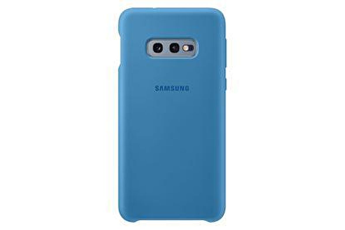 Galaxy S10e ile Uyumlu Kılıf Silicone Cover Mavi EF-PG970TLEGWW