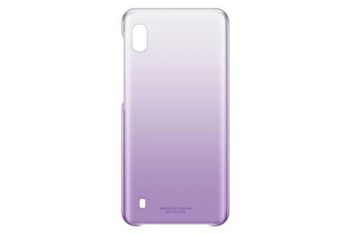 Galaxy A10 ile Uyumlu Mor Koruyucu Kılıf EF-AA105CVEGWW