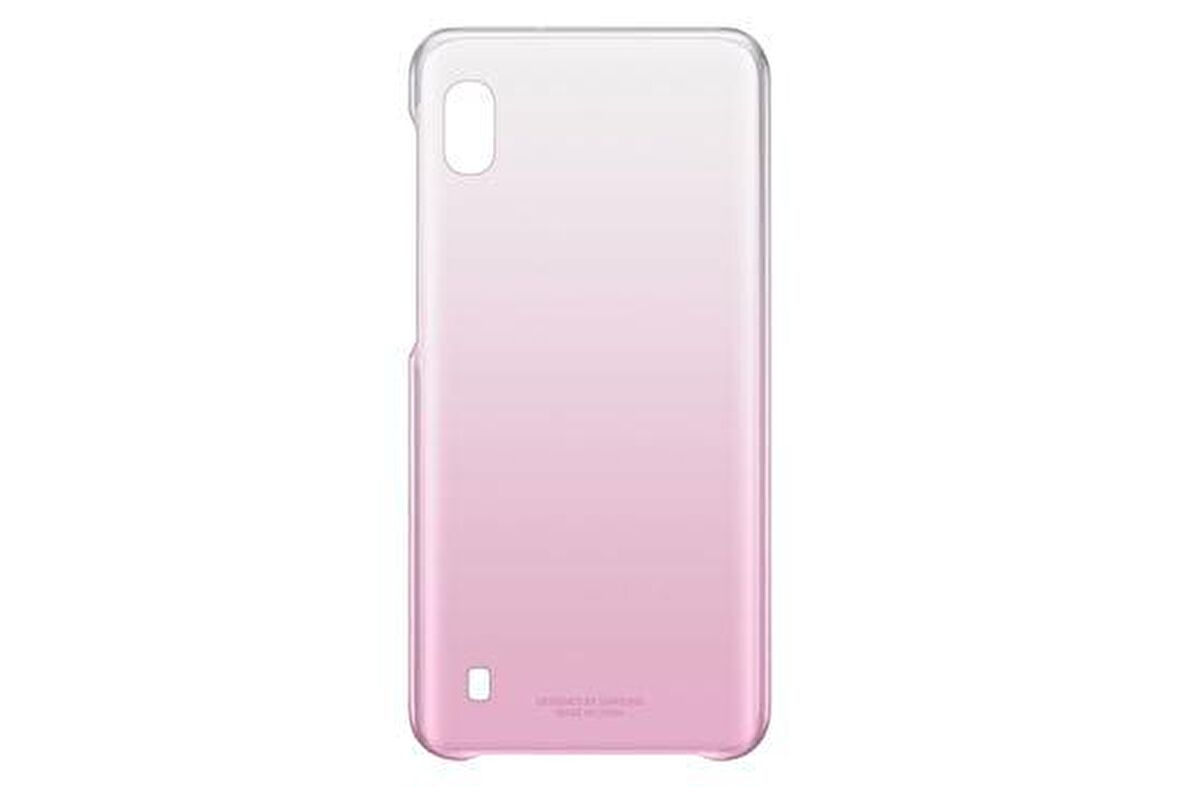 Galaxy A10 ile Uyumlu Pembe Koruyucu Kılıf EF-AA105CPEGWW