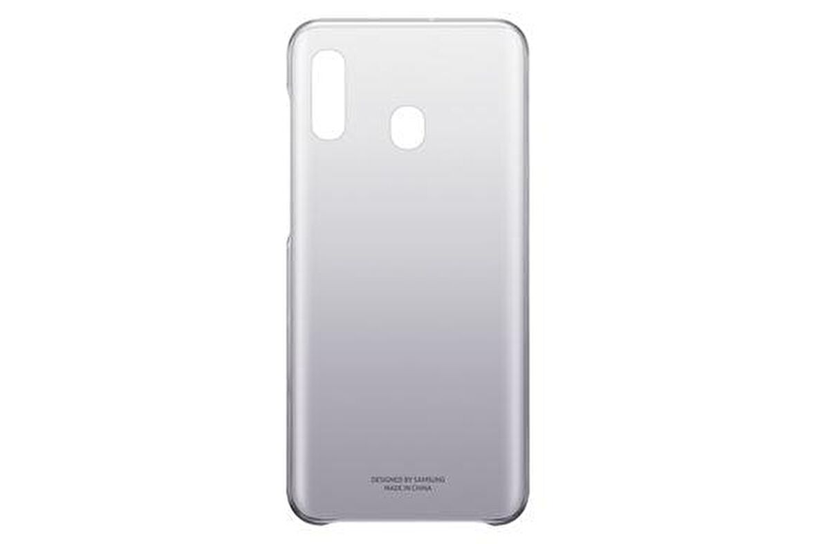 Galaxy A20 ile Uyumlu Siyah Koruyucu Kılıf EF-AA205CBEGWW