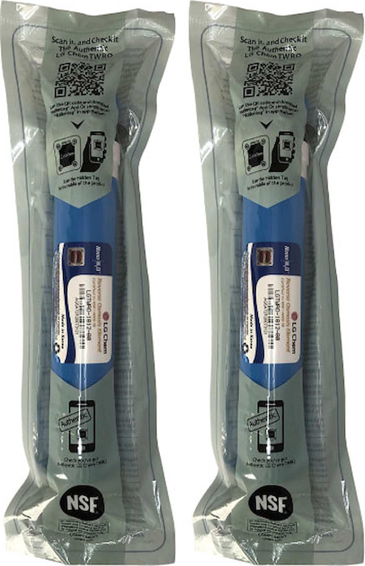 Sulook Su Arıtma Sistemi Lg Membran 80 Gpd ( 2 Adet )**