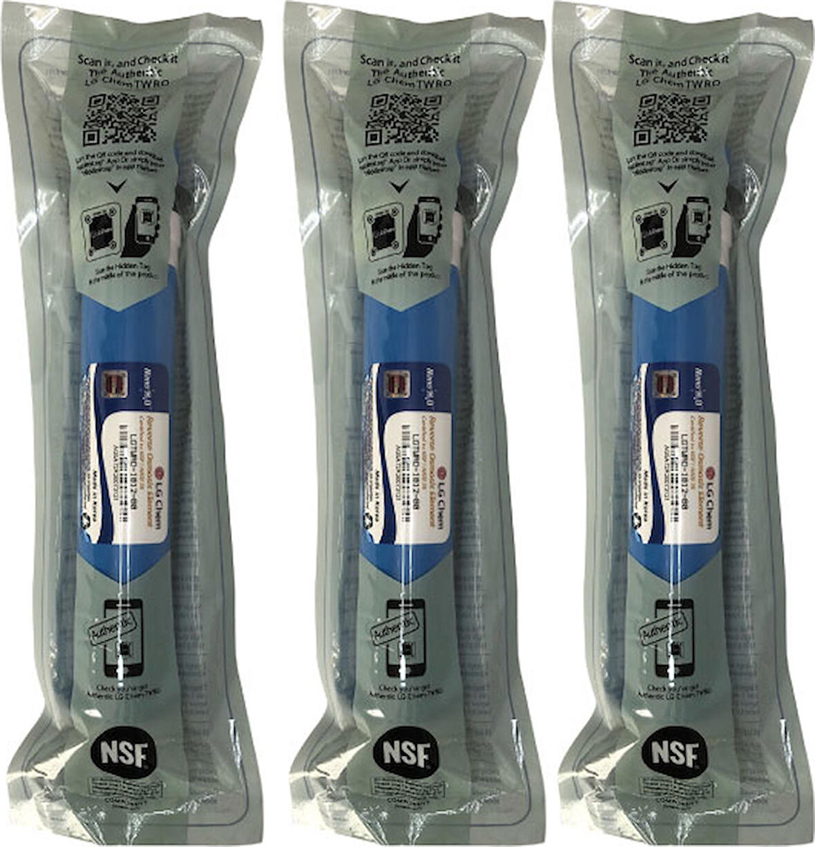 Sulook Su Arıtma Sistemi Lg Membran 80 Gpd 3 'li **