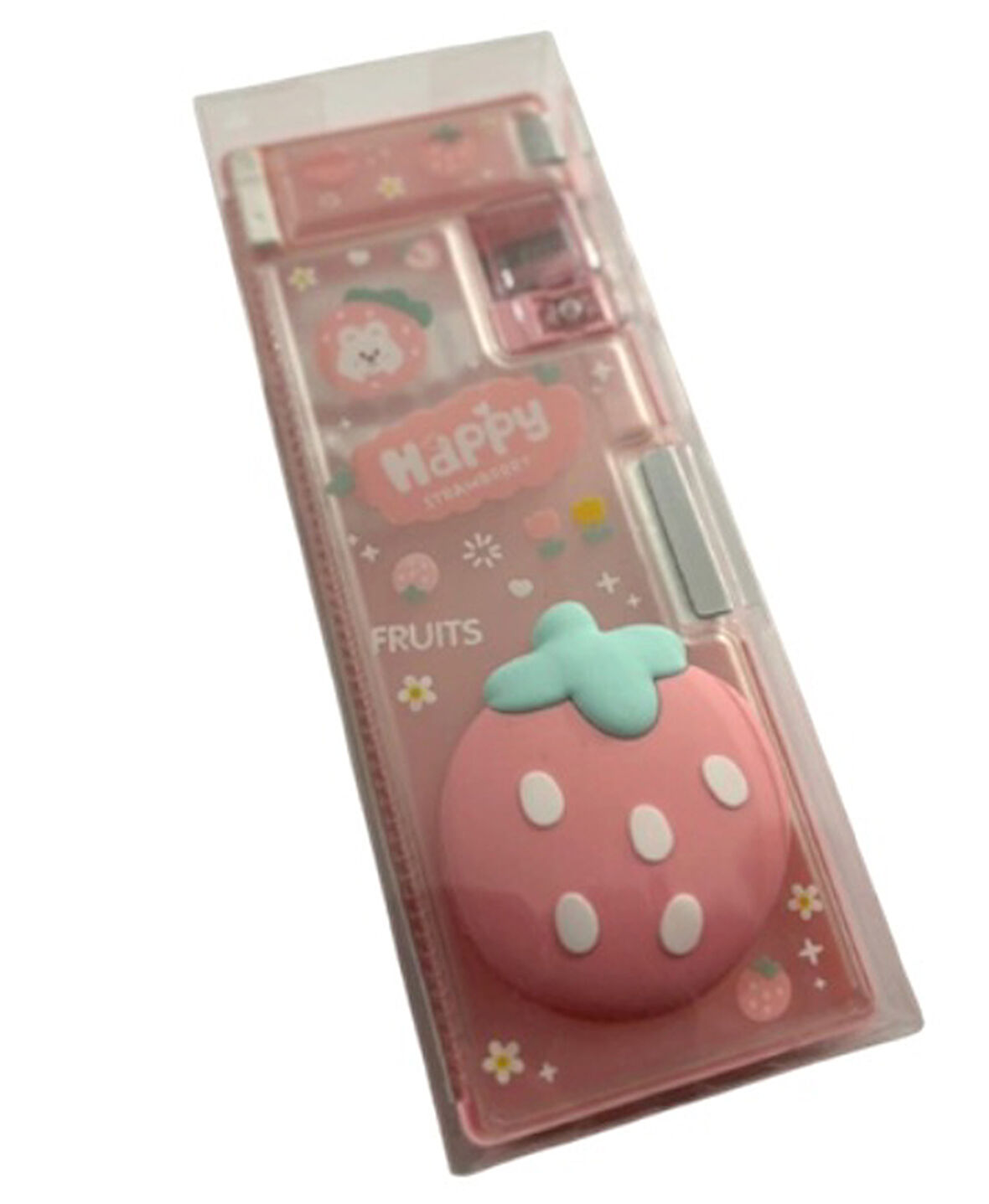 Taros Happy Çilek Fonksiyonlu Kalem Kutusu 8323