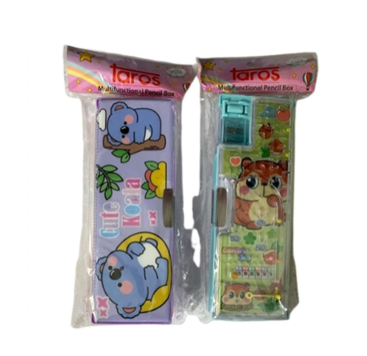 Taros Hayvanlar Tiltli Çok Fonksiyonlu Kalemkutu 8442 - 1 adet