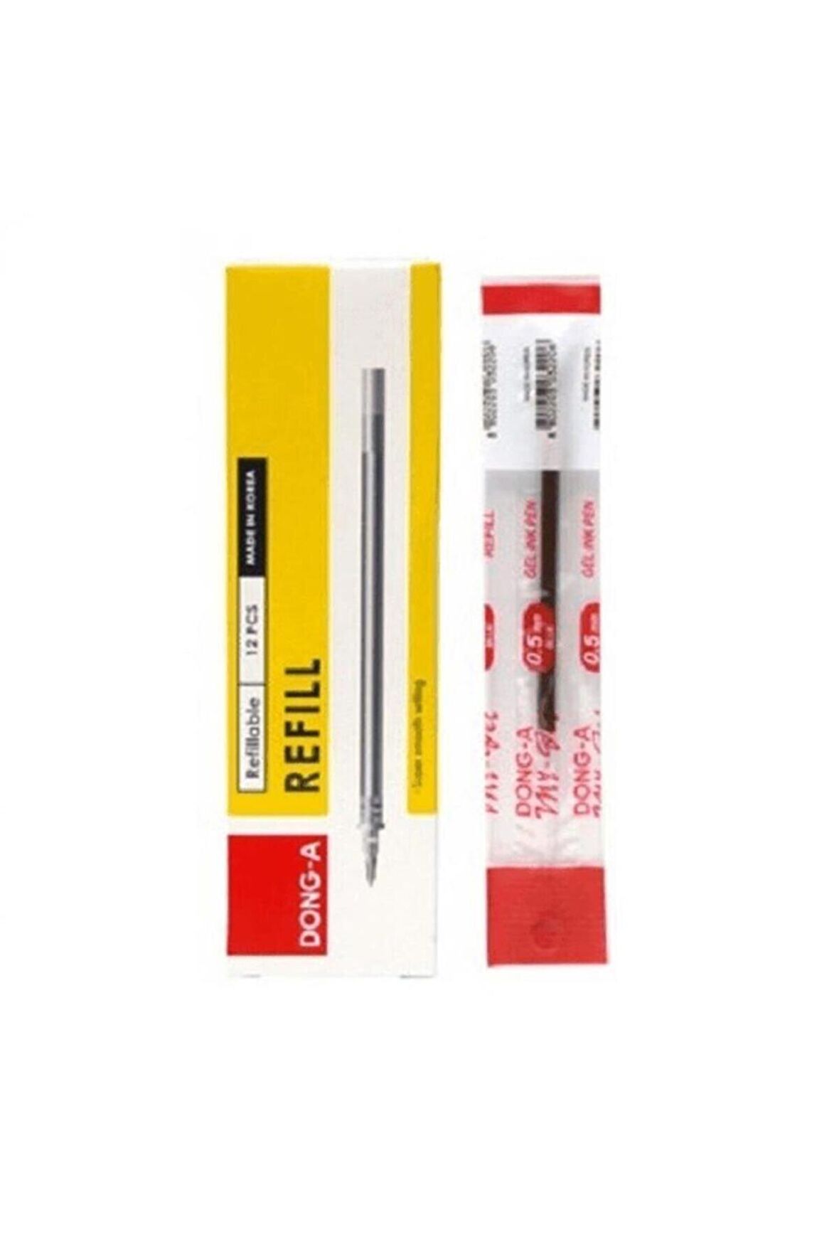 Dong-A Yedeği Mygel Jel 0.5 MM Kırmızı 211130 (12 Li Paket)