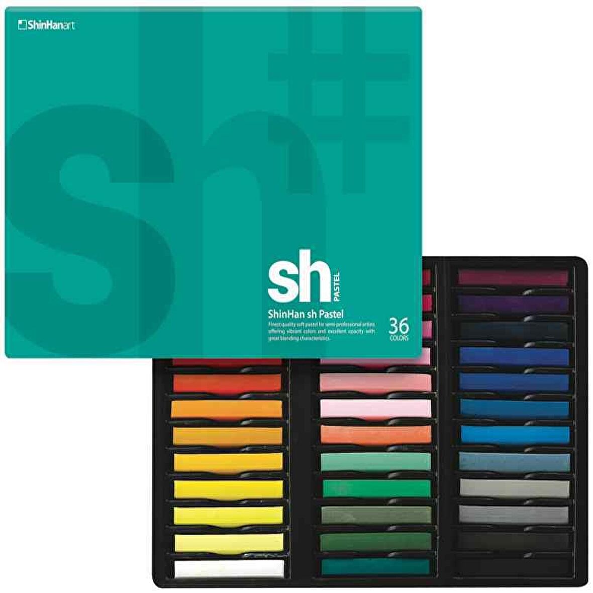 SHINHAN SOFT PASTEL 36SET (LARGE)