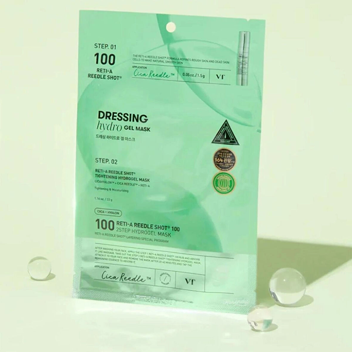 VT Reti-A Reedle Shot & Hydrogel Mask