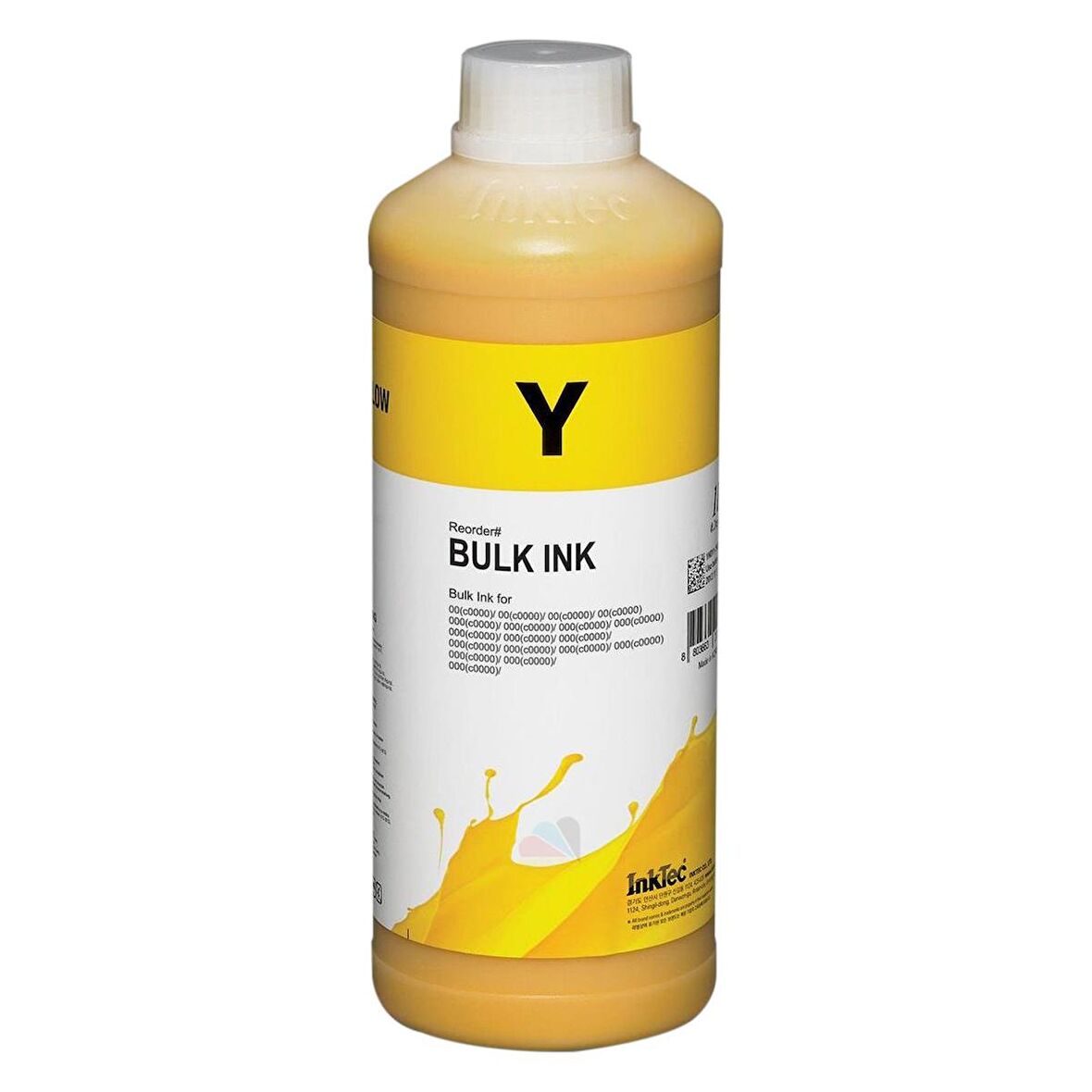 InkTec Pigment Mürekkep Sarı Epson uyumlu E0013-01LY - 1 Litre 