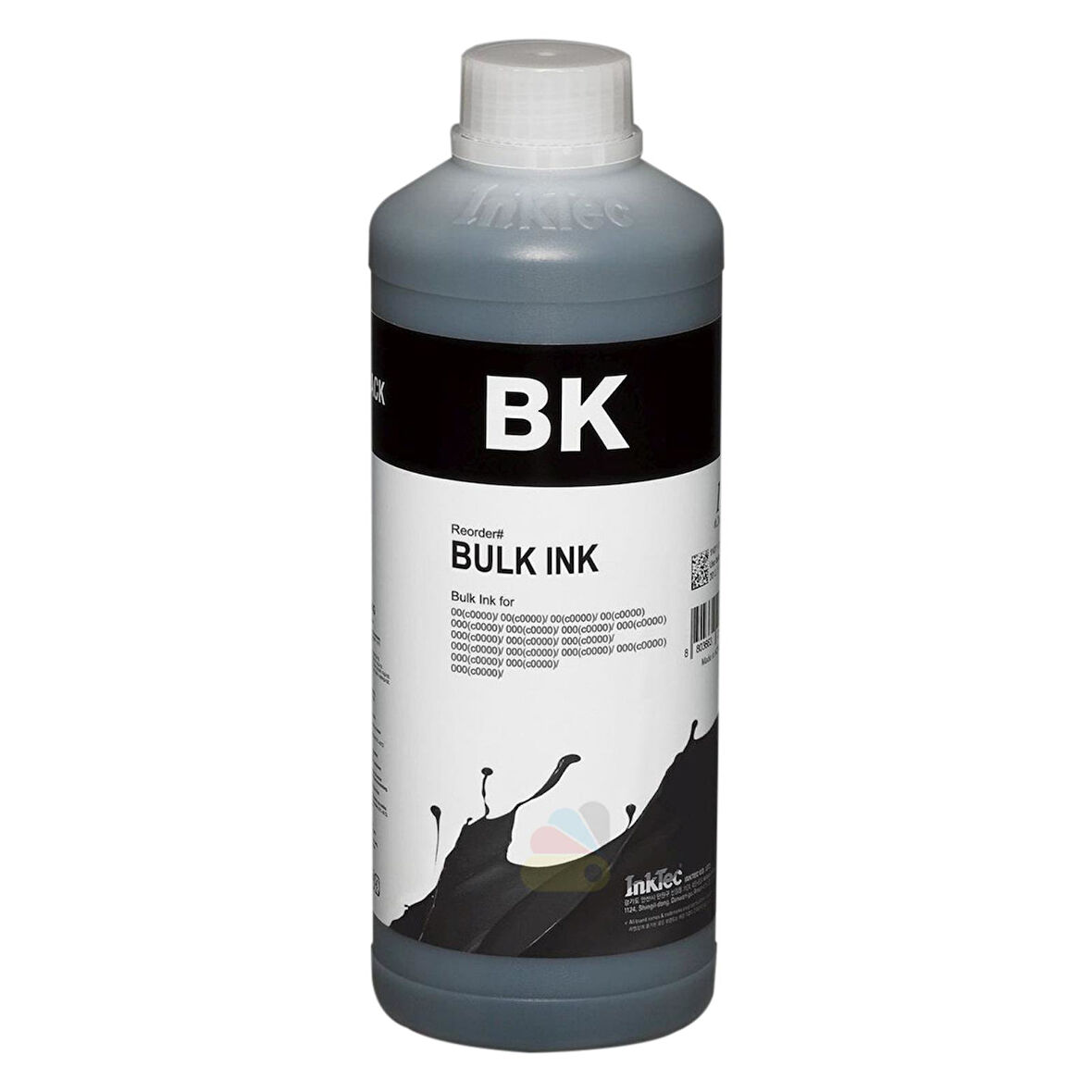 InkTec Pigment Mürekkep Siyah Epson uyumlu E0019-01LB - 1 Litre 