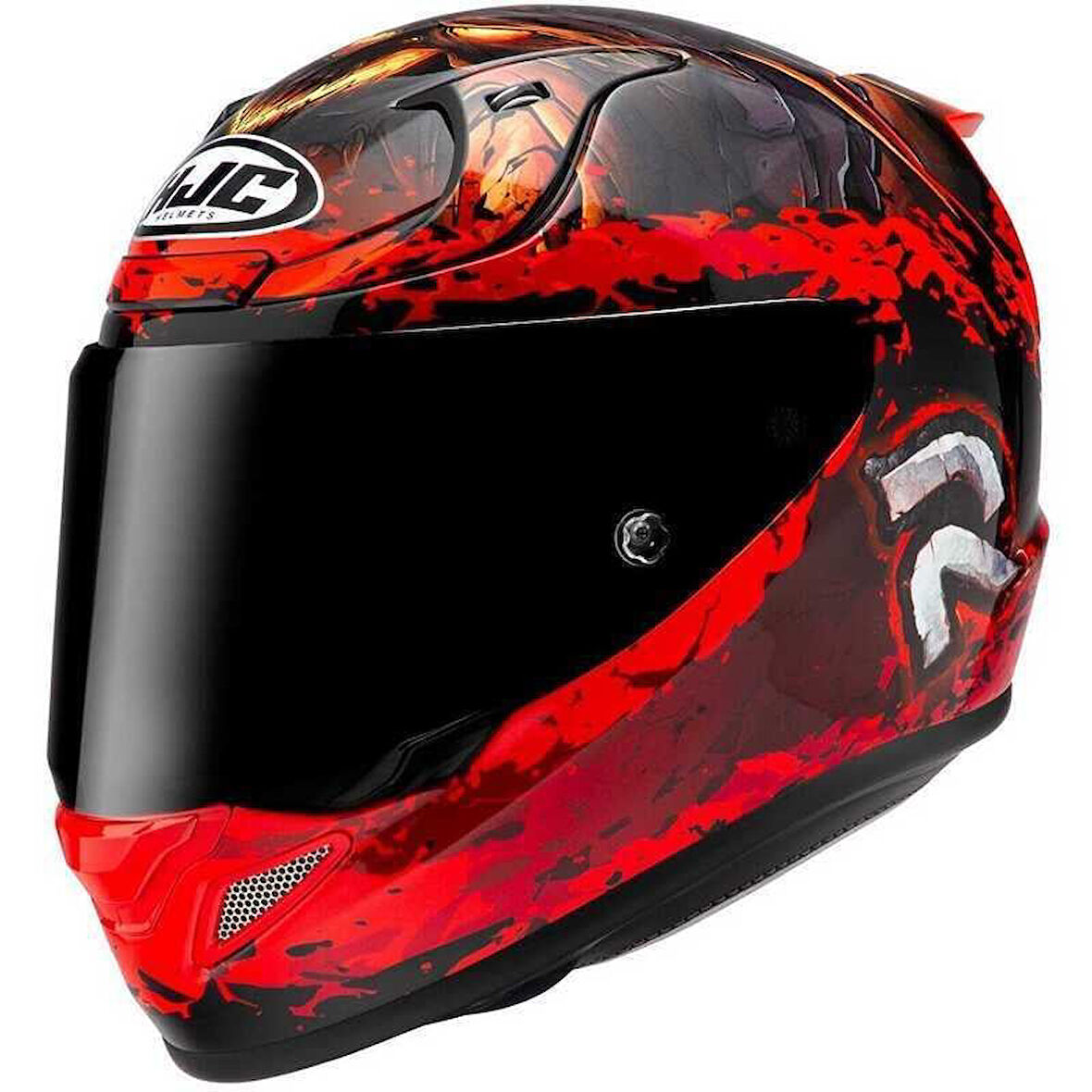 Hjc RPHA12 Diablo Blizzard MC1 Kapalı Kask