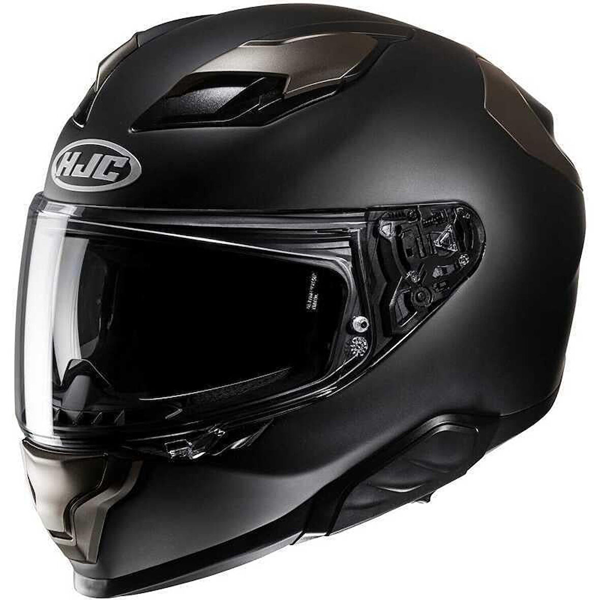 Hjc F71 Semi Flat Siyah Titayum Kapalı Kask