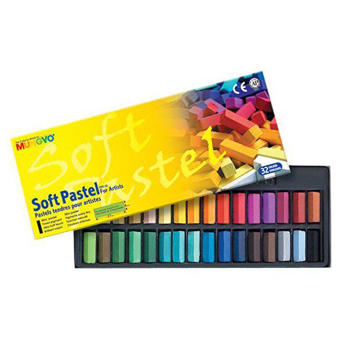 Mungyo Soft Pastel 32li Set Yarım Boy