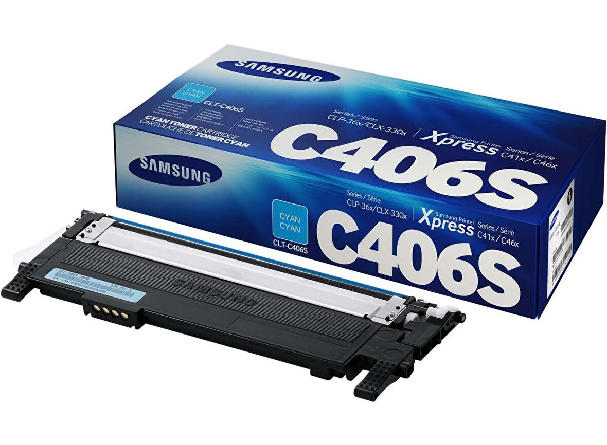 Samsung C406 Cyan Mavi 1.000 Sayfa Toner ST986A