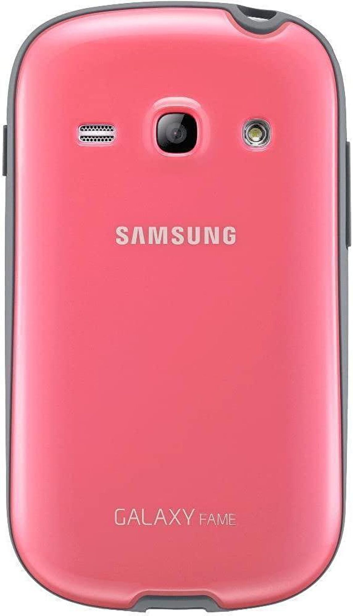 Samsung Fame S6810 Koruyucu Kılıf Pembe EF-PS681BPEGWW