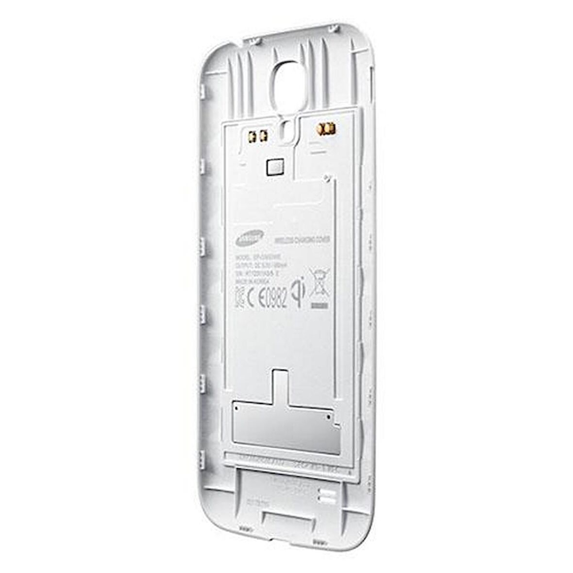 Galaxy S4 ile Uyumlu Kablosuz Şarj Destekli Kapak Beyaz EP-CI950IWEGWW