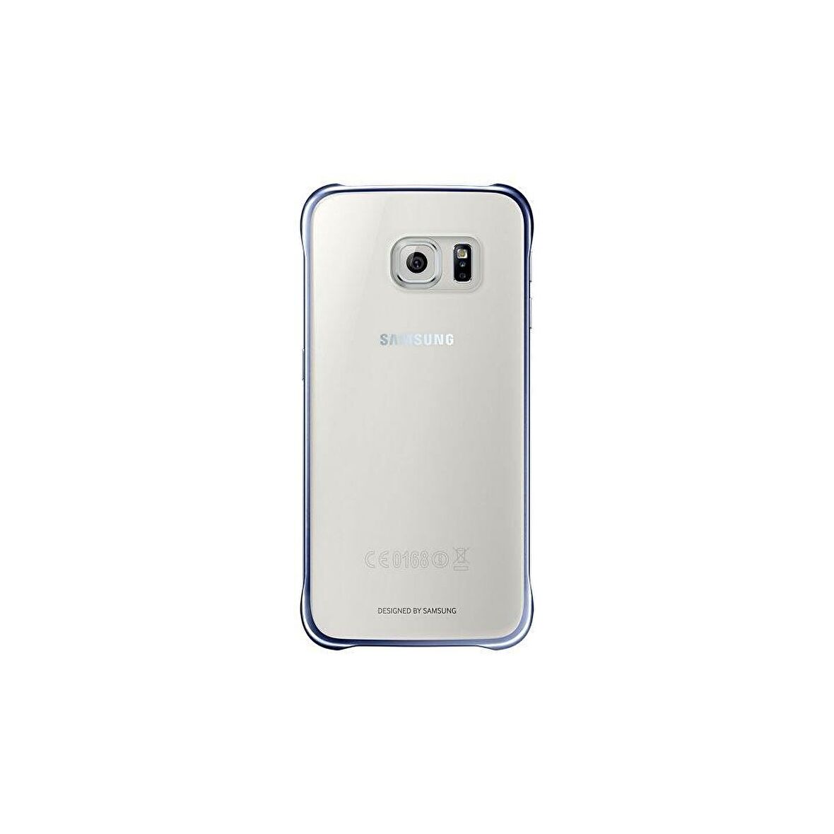 Galaxy S6 ile Uyumlu Clear Cover Siyah EF-QG920BBEGWW