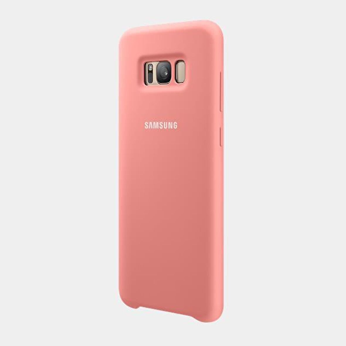 Galaxy S8 Plus ile Uyumlu Silikon Kılıf Pembe EF-PG955TPEGWW