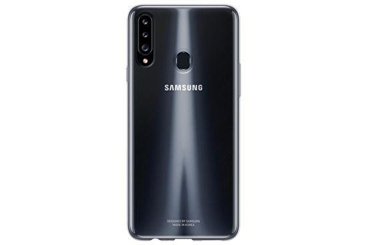 Samsung Galaxy A20s Şeffaf Kılıf EF-QA207TTEGWW