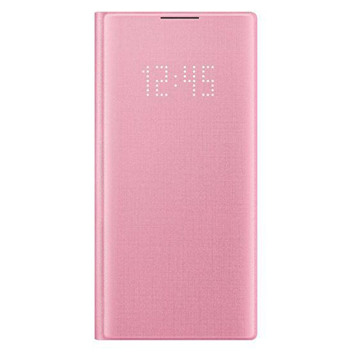 Galaxy Note 10 ile Uyumlu LED View Cover Kılıf (Pembe) EF-NN970PPEGTR