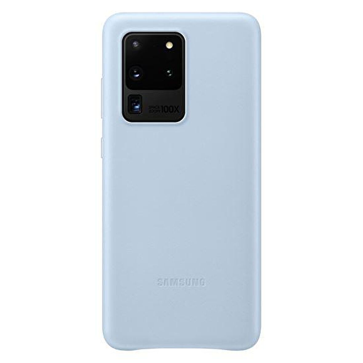 Galaxy S20 Ultra ile Uyumlu Kılıf Leather Cover Mavi ‎EF-VG988LLEGWW