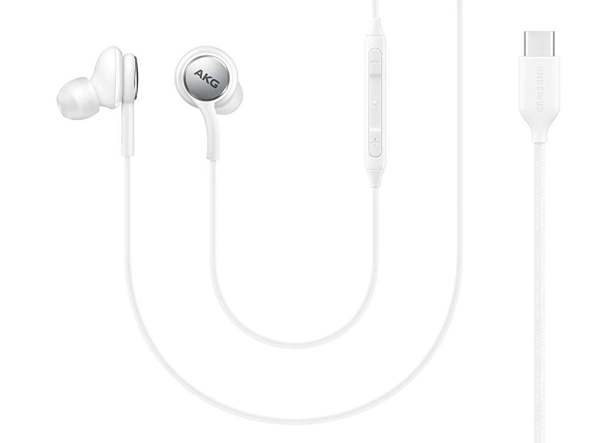 Samsung Type-C Stereo Kablolu Kulaklık Beyaz EO-IC100BBEGWW (Samsung Türkiye Garantilidir)