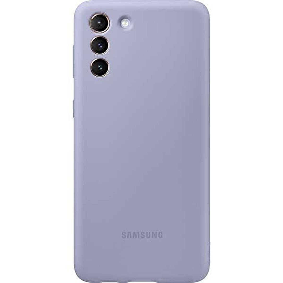 Galaxy S21 Plus ile Uyumlu Silikon Kılıf Mor EF-PG996TVEGWW