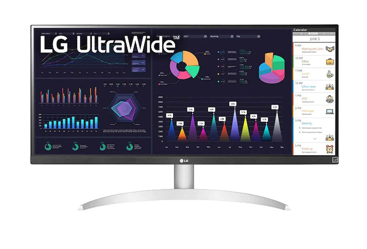 Lg UltraWide 29WQ600-W 29" Full Hd IPS 5ms 100Hz HDR10 Monitör