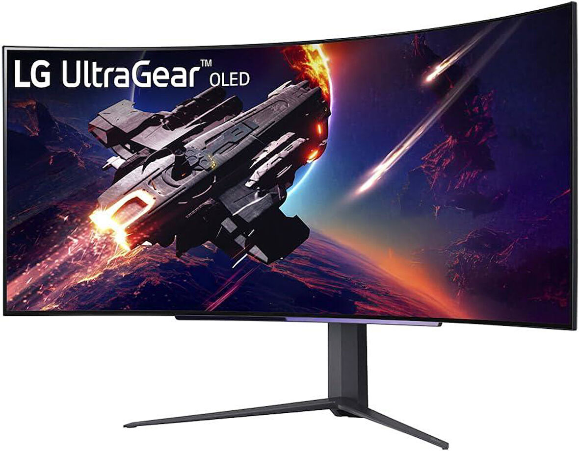 LG UltraGear 45GR95QE-B 45" 0.03 ms OLED WQHD Curved 240 Hz Oyuncu Monitörü Outlet