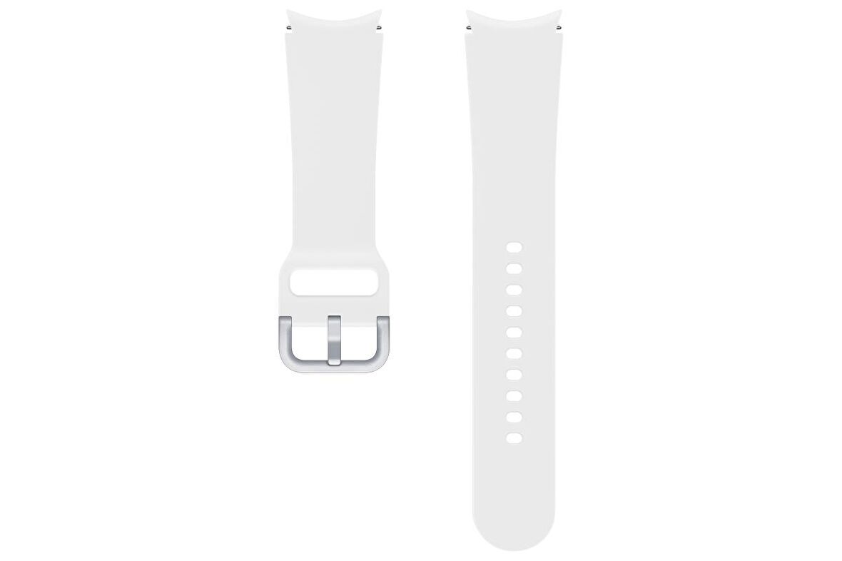 Galaxy Watch 4 & Watch 5 ile Uyumlu Spor Kordon (20mm, M/L) Beyaz ET-SFR87LWEGWW