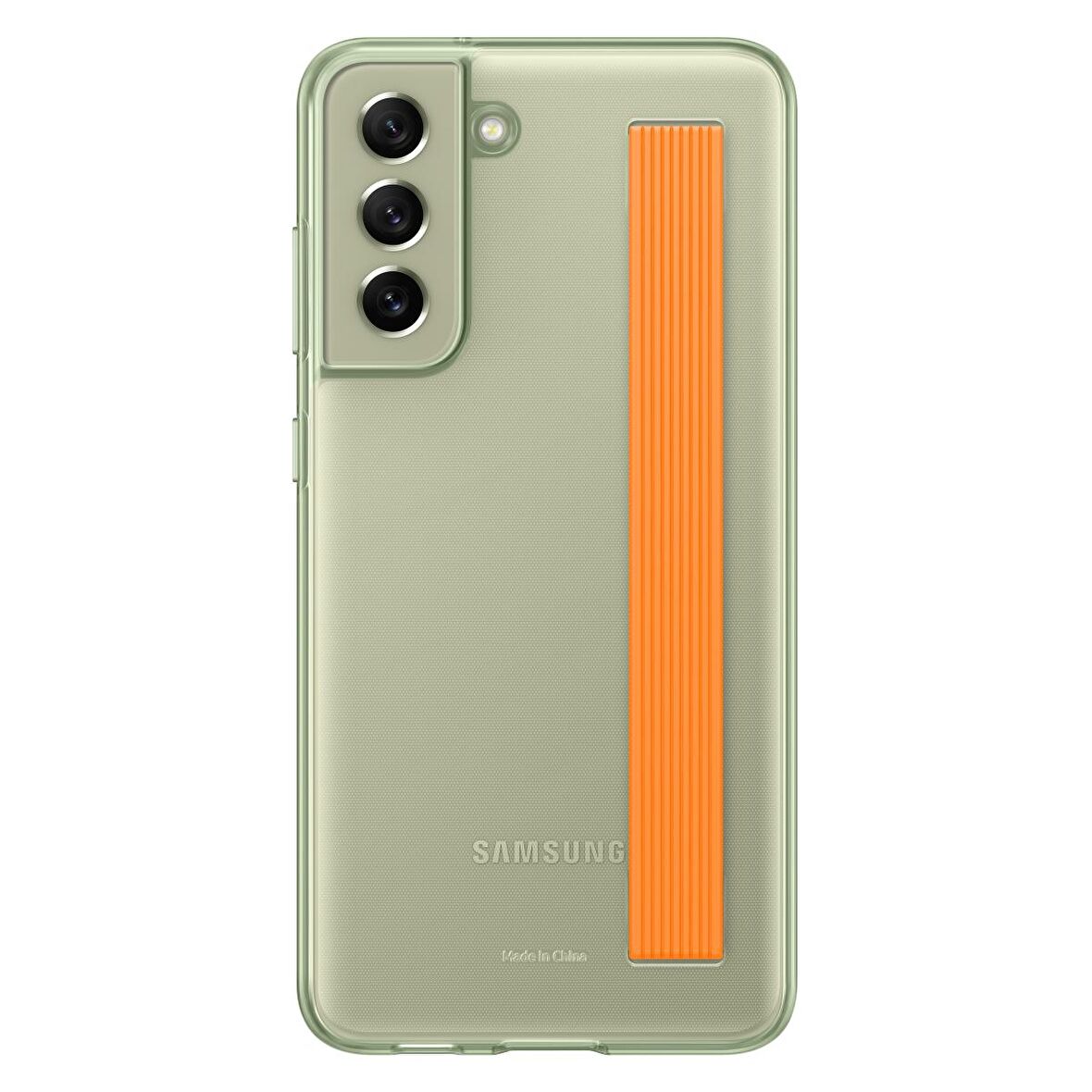 Galaxy S21 FE 5G ile Uyumlu İnce Kayışlı Kılıf Nane-EF-XG990CMEGWW