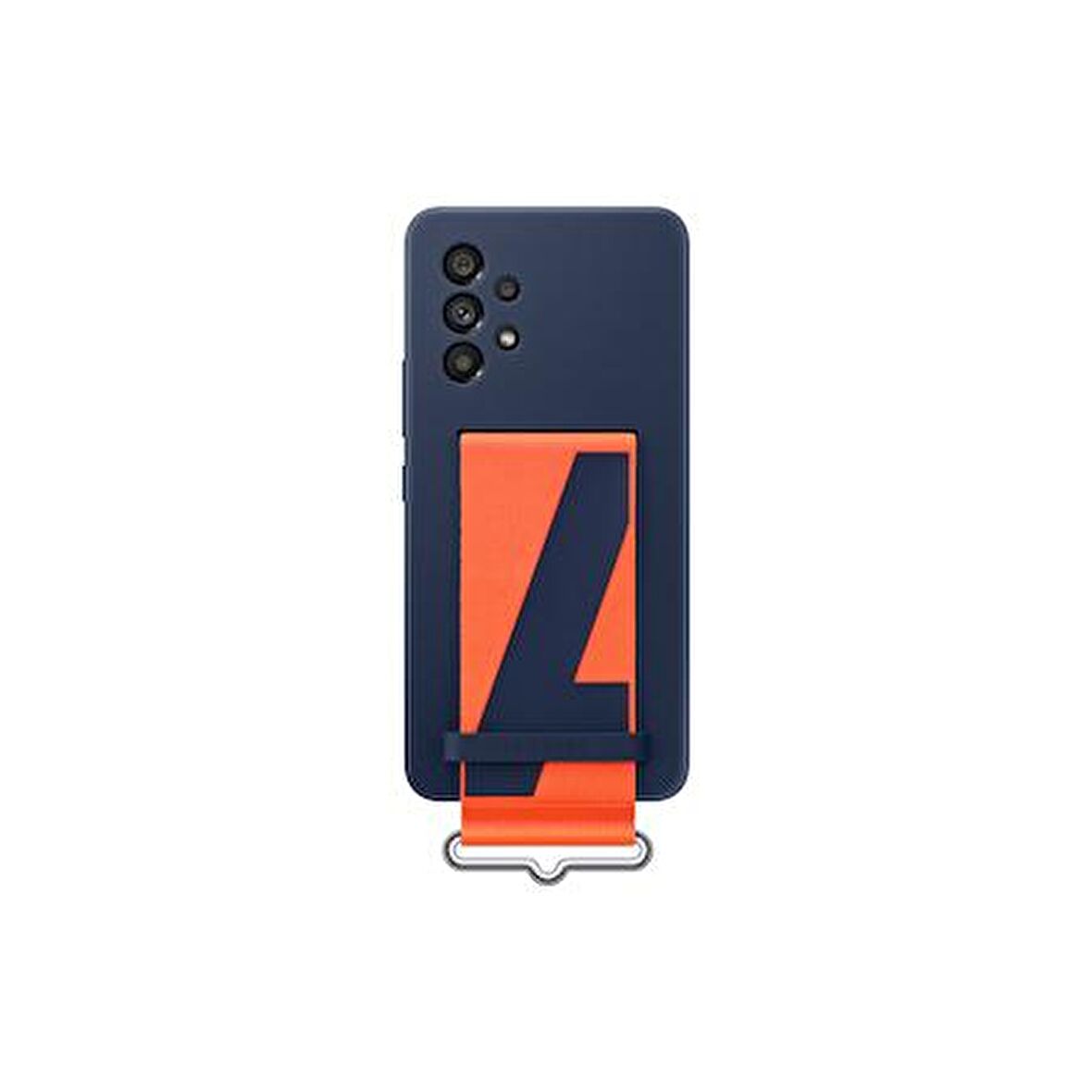 Samsung Galaxy A53 Kordonlu Silikon Kılıf - Lacivert EF-GA536TNEGWW
