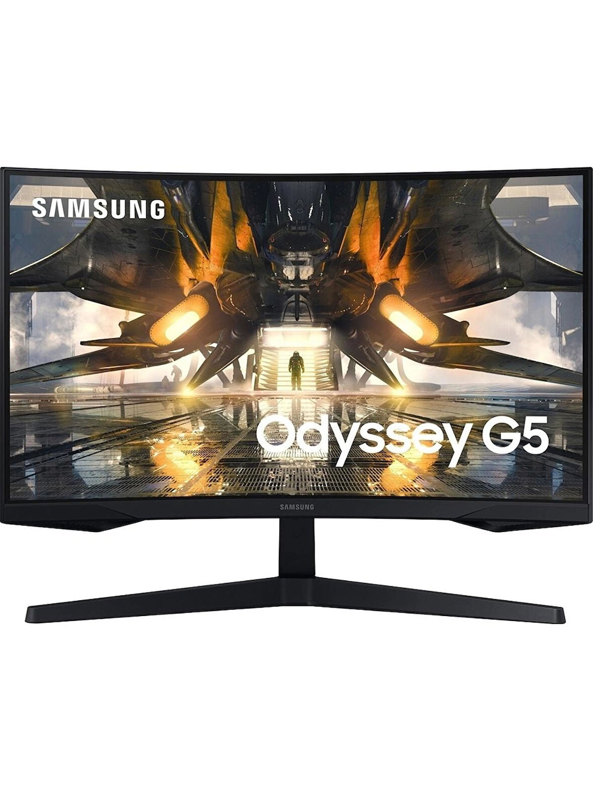 OUTLET Samsung LS27AG550EPXUF Odyssey G5 27” 1 Ms MPRT 165 Hz Full Hd Freesync Kavisli Oyun Monitörü
