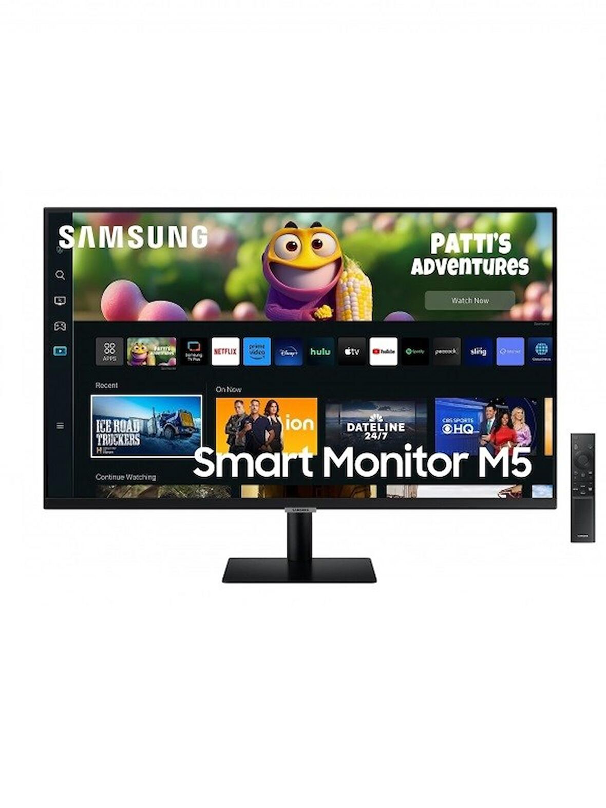 SAMSUNG ODYSSEY M5 LS27CM500EUXUF 27" 4Ms 60Hz FHD HDR10 SİYAH SMART MONİTÖR