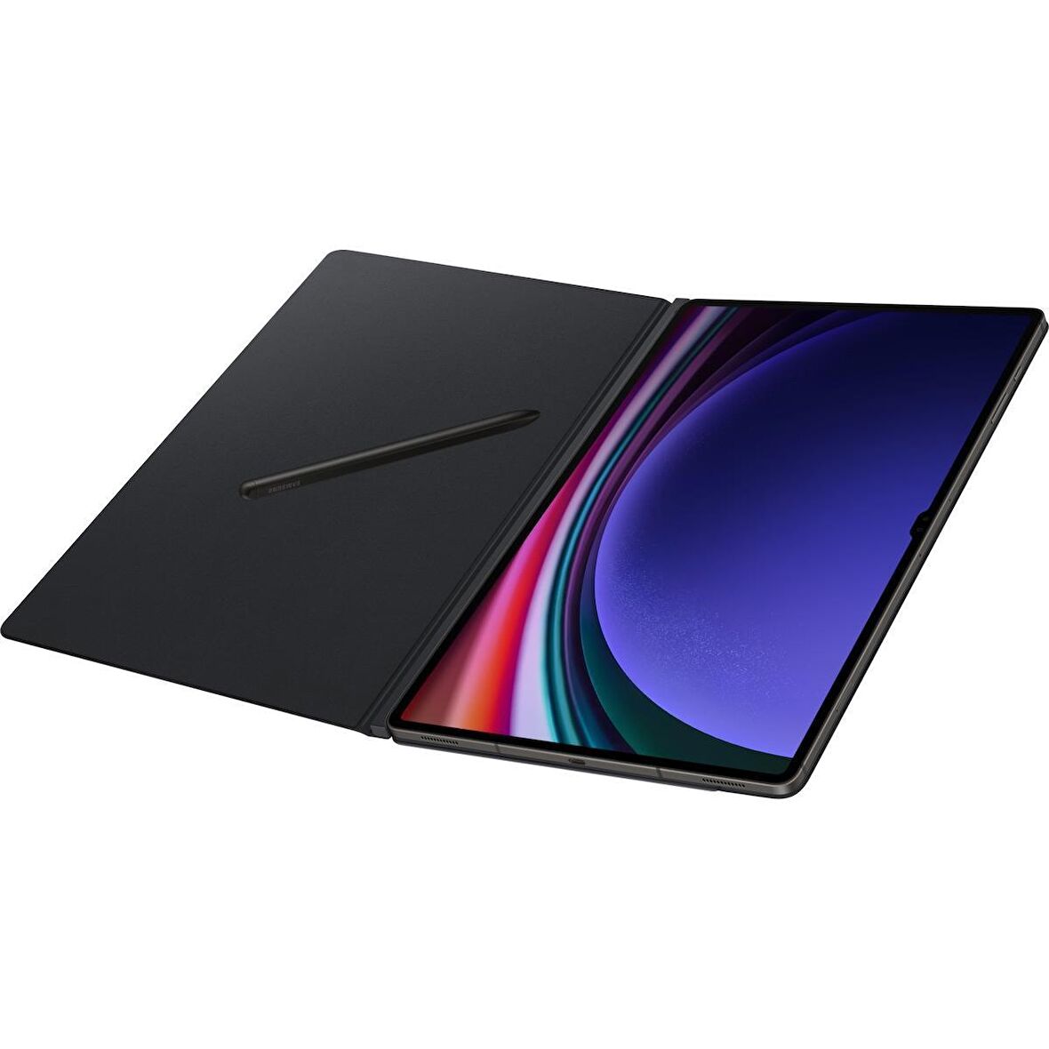 Samsung Galaxy Tab S9 Ultra Orijinal Akıllı Kapaklı Kılıf - Siyah