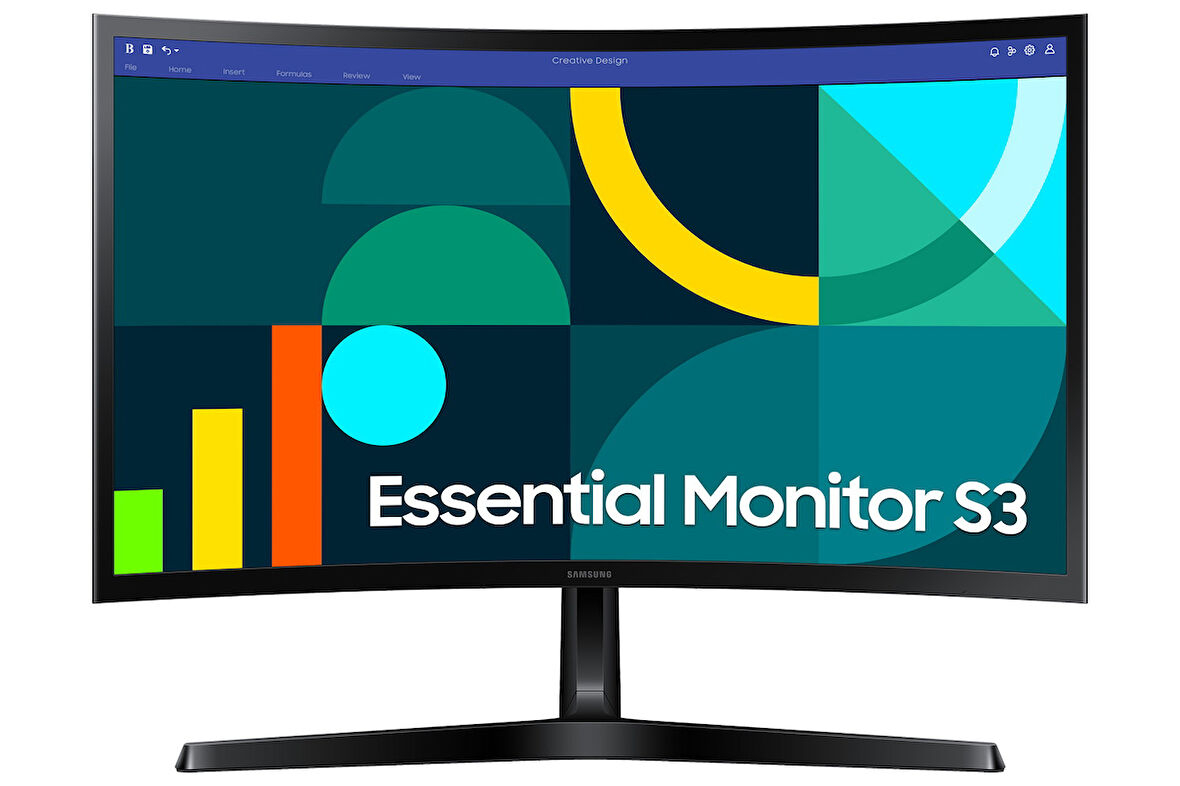 Samsung Essential Monitör S3 S36GD FHD Siyah