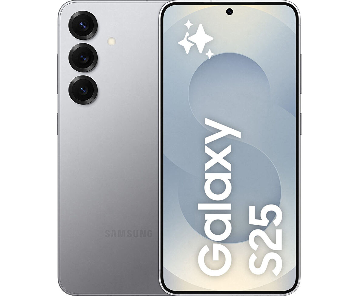 Galaxy S25 Plus 512 12 GB Ram 5G  (Samsung Türkiye Garantili) Gümüş  Silver Shadow