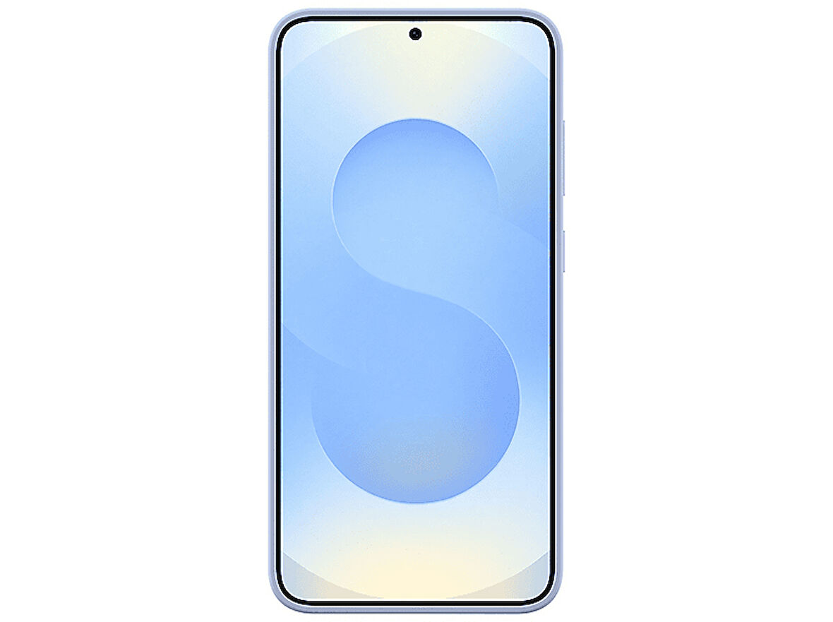 SAMSUNG Galaxy S25 Plus Silikon Telefon Kılıfı Açık Mavi