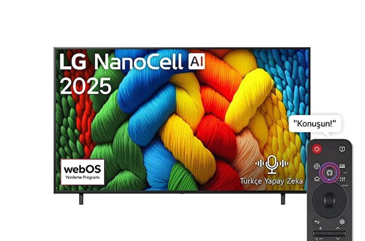 LG 75nano80a6b.apez 75" 190 Ekran 4K UHD WebOS Nanocell TV