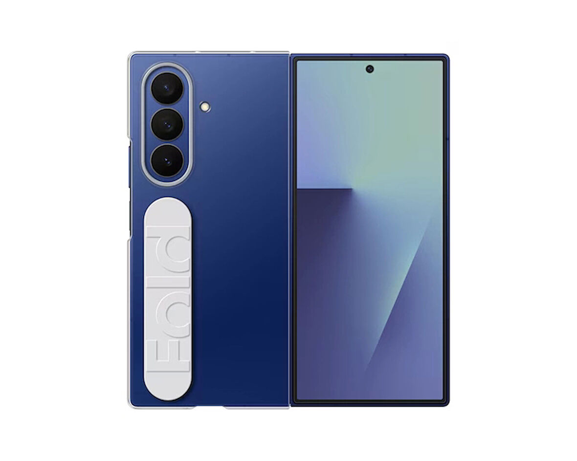 Samsung Galaxy Z Fold 7 Kordonlu Kılıf Şeffaf