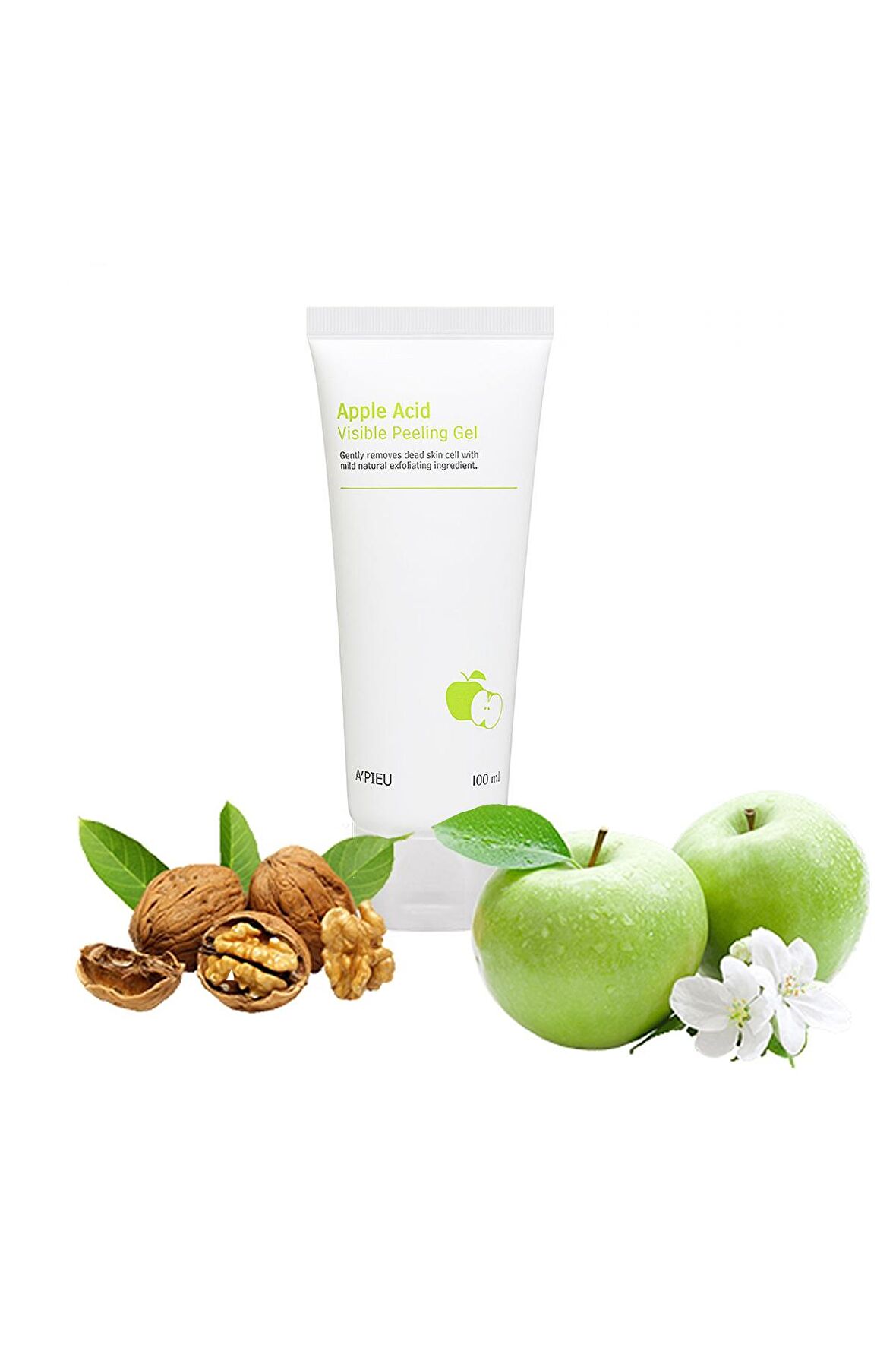 Elma Asidi İçeren Peeling Jel 100ml APIEU Apple Acid Visible Peeling Gel