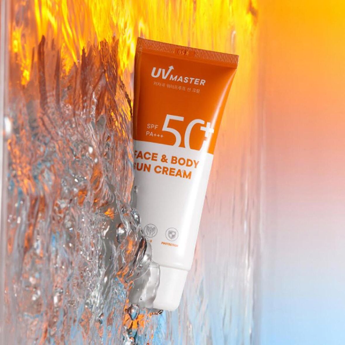 Güneş Kremi UV Master Yüz ve Vücut Su Geçirmez SPF 50+ PA+++ 50 ml