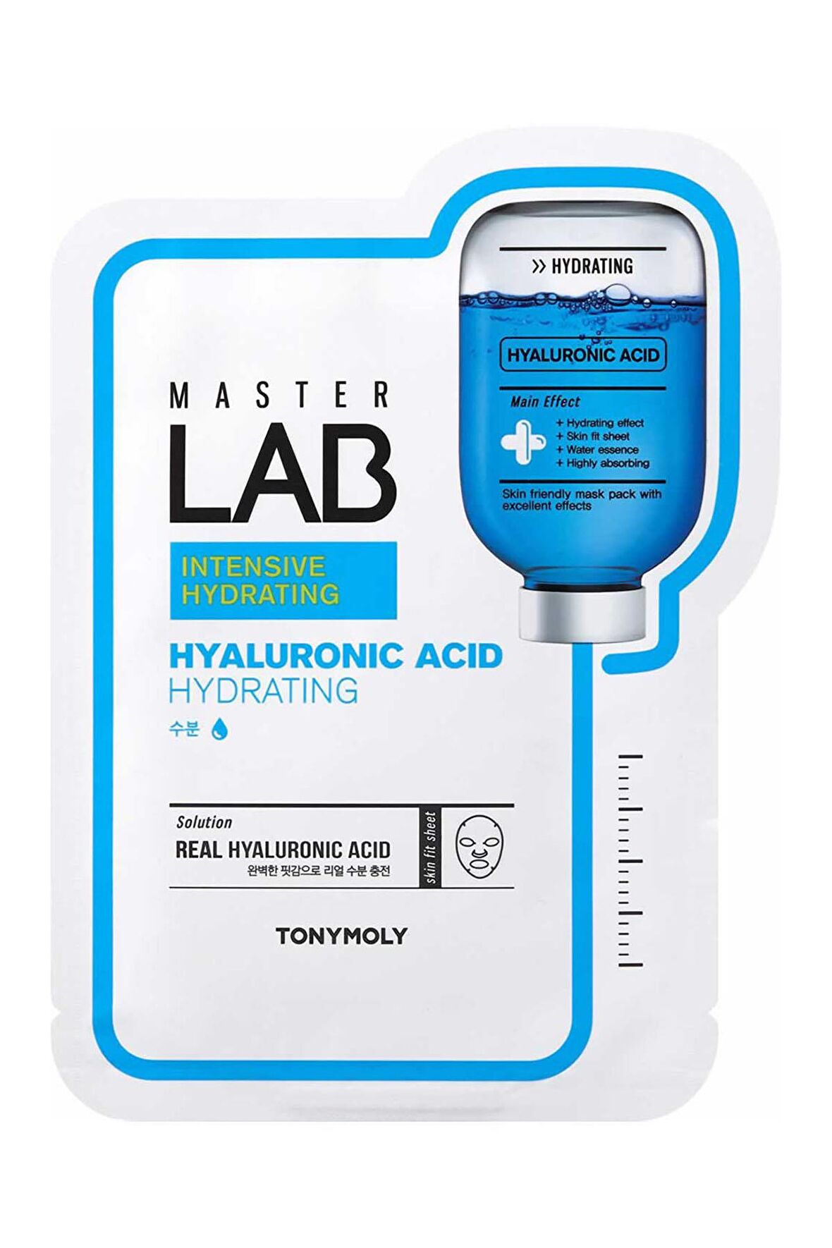 Tonymoly Yüz Maskesi Master LAB Nemlendirici Hiyaluronik Asitli Cilt Bakımı 19gr